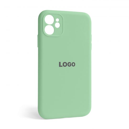 Чохол Full Silicone Case для Apple iPhone 12 pistachio (71) закрита камера - купити за 221.50 грн у Києві, Україні