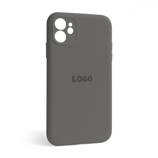 Чехол Full Silicone Case для Apple iPhone 12 titanium grey (74) закрытая камера - купить за 225.00 грн в Киеве, Украине