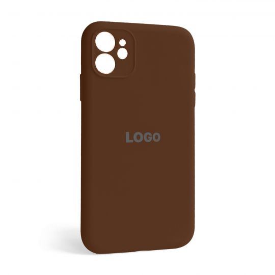 Чехол Full Silicone Case для Apple iPhone 12 dark brown (75) закрытая камера - купить за 225.00 грн в Киеве, Украине