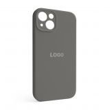 Чохол Full Silicone Case для Apple iPhone 13 titanium grey (74) закрита камера