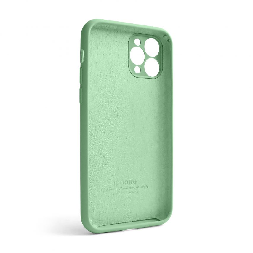 Чохол Full Silicone Case для Apple iPhone 11 Pro pistachio (71) закрита камера