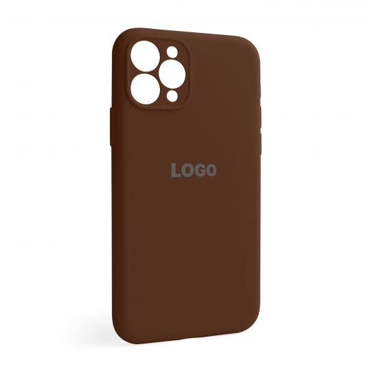 Чохол Full Silicone Case для Apple iPhone 11 Pro dark brown (75) закрита камера - купити за 221.50 грн у Києві, Україні