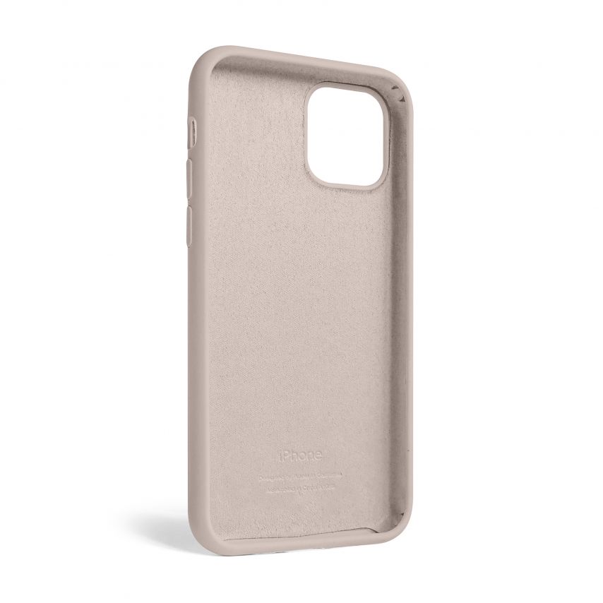 Чохол Full Silicone Case для Apple iPhone 11 Pro grey pink (73)