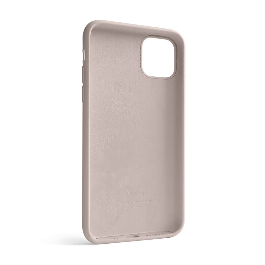 Чохол Full Silicone Case для Apple iPhone 11 Pro Max grey pink (73)
