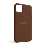Чехол Full Silicone Case для Apple iPhone 11 Pro Max dark brown (75)