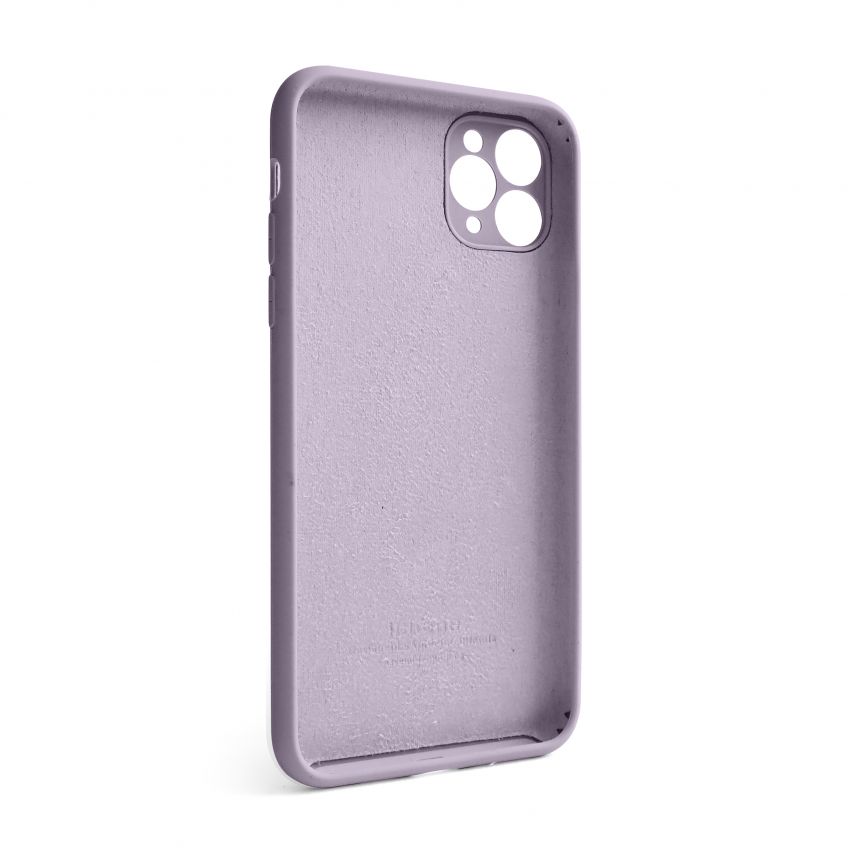Чохол Full Silicone Case для Apple iPhone 11 Pro Max lilac purple (72) закрита камера