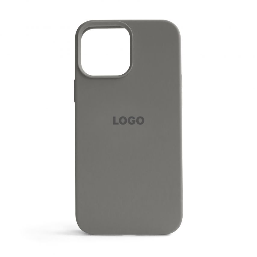 Чохол Full Silicone Case для Apple iPhone 13 Pro Max titanium grey (74)