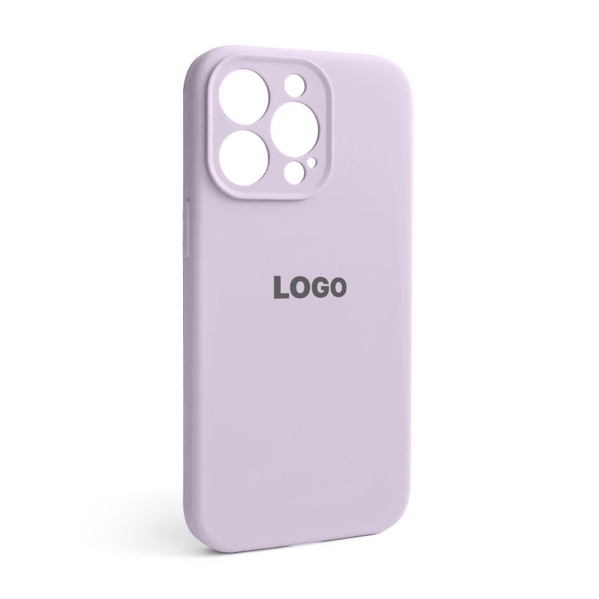Чехол Full Silicone Case для Apple iPhone 13 Pro lilac purple (72) закрытая камера