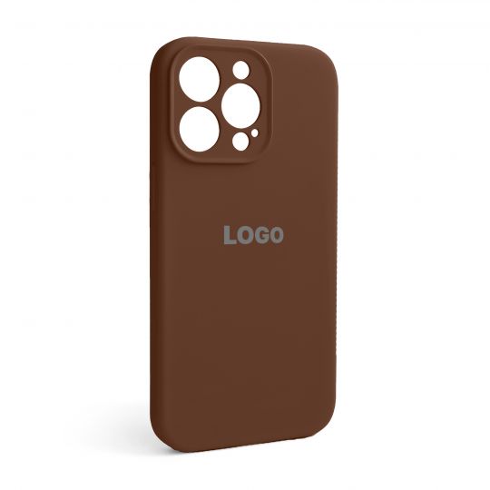 Чехол Full Silicone Case для Apple iPhone 13 Pro dark brown (75) закрытая камера - купить за 221.50 грн в Киеве, Украине