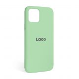 Чехол Full Silicone Case для Apple iPhone 12, 12 Pro pistachio (71)