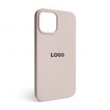 Чехол Full Silicone Case для Apple iPhone 12 Pro Max grey pink (73)