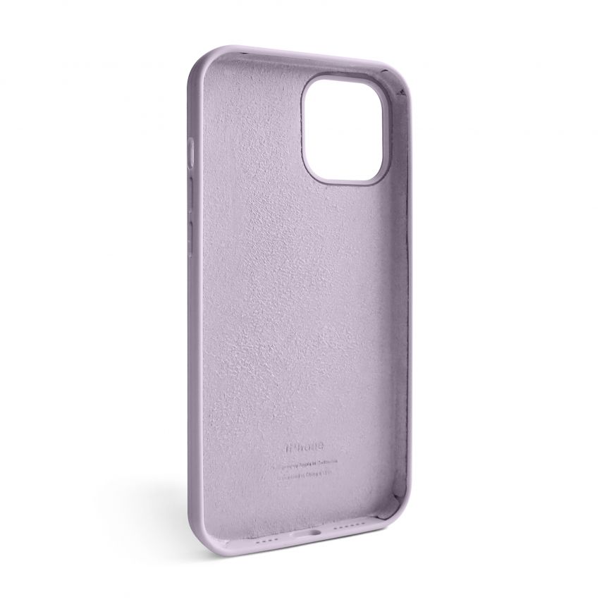 Чехол Full Silicone Case для Apple iPhone 12 Pro Max lilac purple (72)