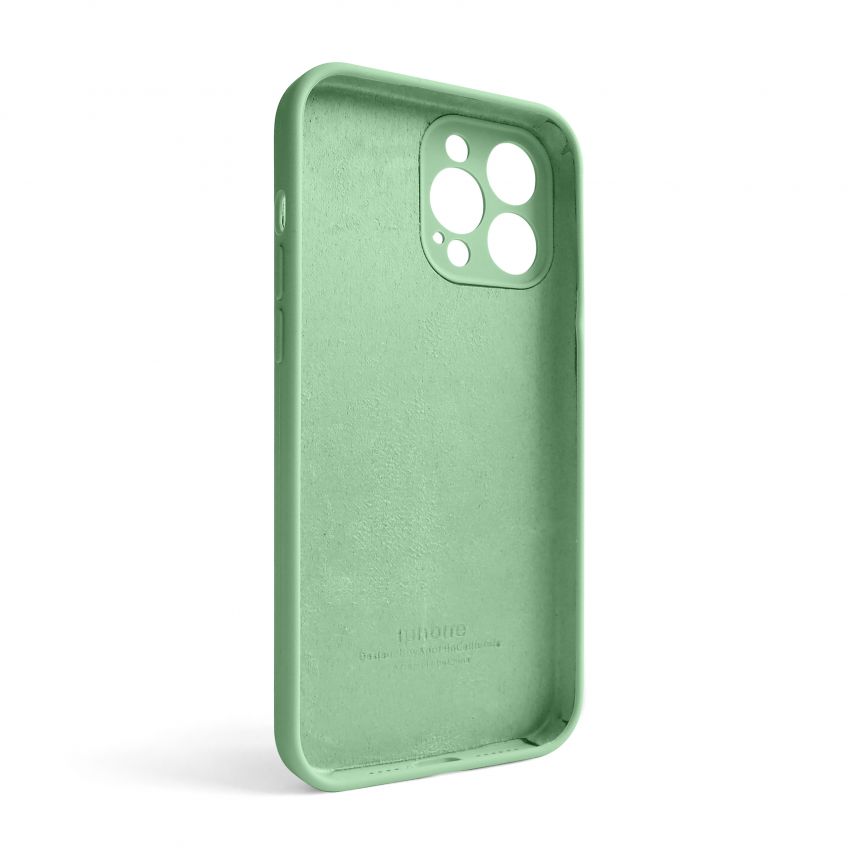 Чохол Full Silicone Case для Apple iPhone 13 Pro Max pistachio (71) закрита камера
