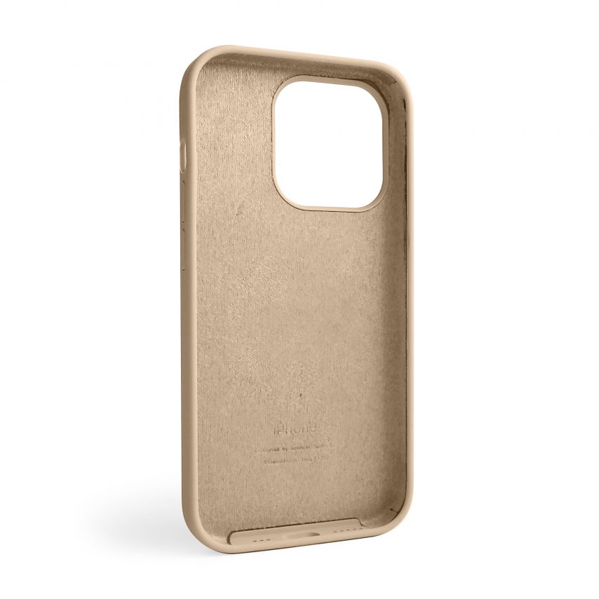 Чохол Full Silicone Case для Apple iPhone 14 Pro desert gold (76)
