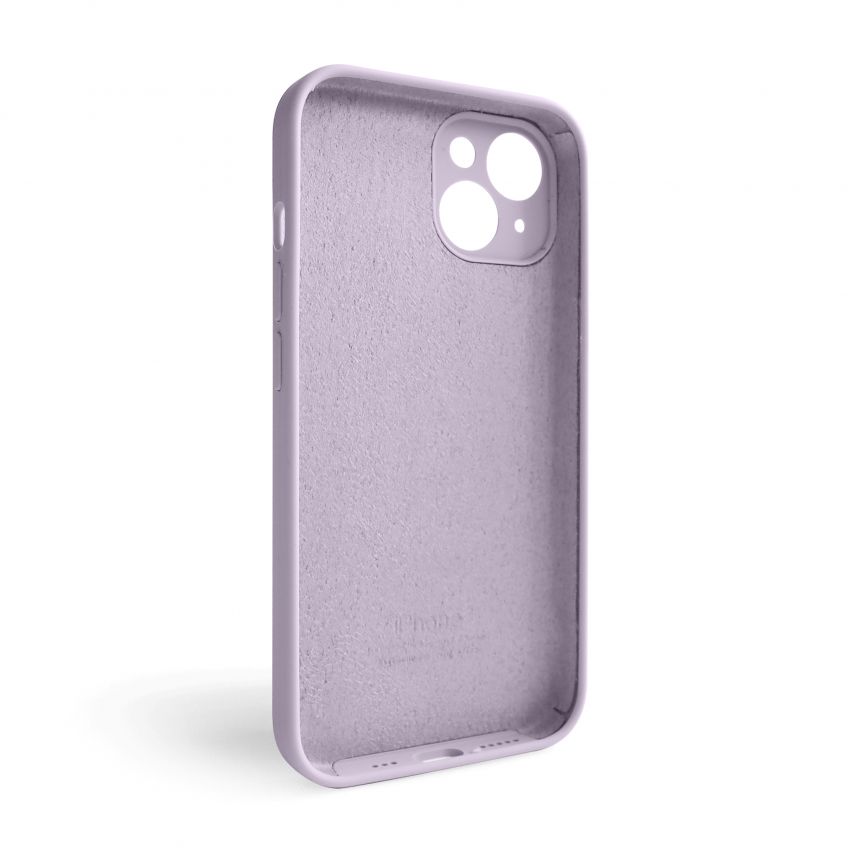 Чохол Full Silicone Case для Apple iPhone 14 lilac purple (72) закрита камера