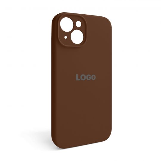 Чохол Full Silicone Case для Apple iPhone 14 dark brown (75) закрита камера - купити за 221.50 грн у Києві, Україні