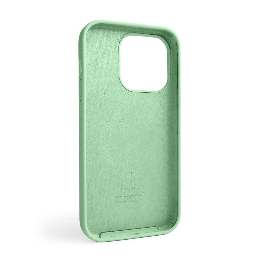Чехол Full Silicone Case для Apple iPhone 14 Pro pistachio (71)