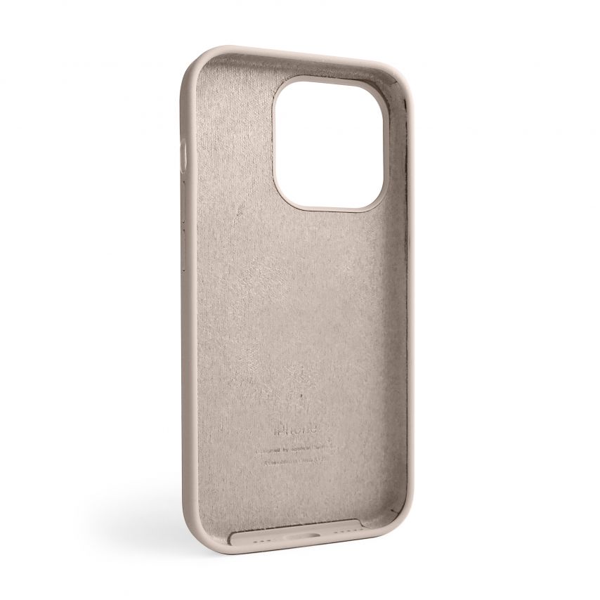 Чохол Full Silicone Case для Apple iPhone 14 Pro grey pink (73)