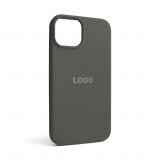 Чехол Full Silicone Case для Apple iPhone 14 titanium grey (74)