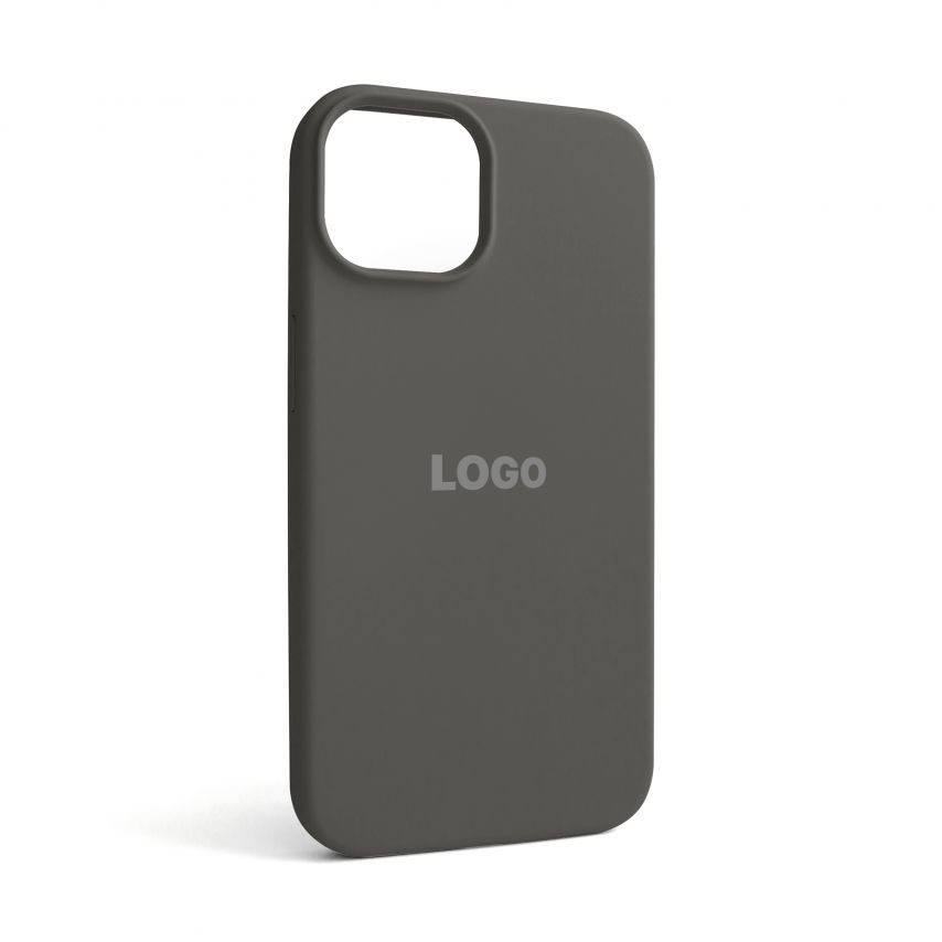 Чехол Full Silicone Case для Apple iPhone 14 titanium grey (74)