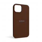 Чохол Full Silicone Case для Apple iPhone 14 dark brown (75)