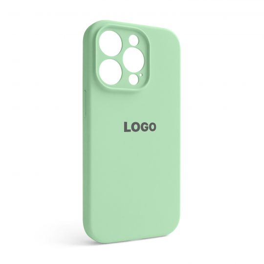 Чохол Full Silicone Case для Apple iPhone 14 Pro pistachio (71) закрита камера - купити за 221.50 грн у Києві, Україні