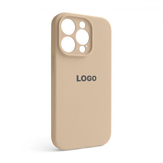 Чехол Full Silicone Case для Apple iPhone 14 Pro desert gold (76) закрытая камера