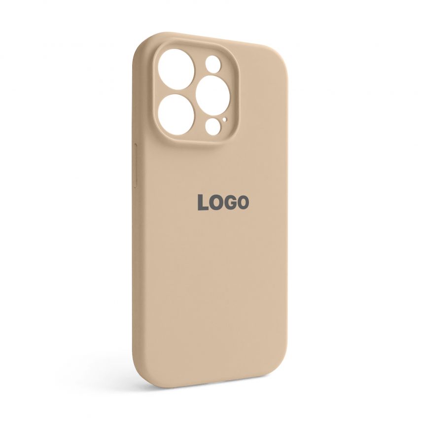 Чехол Full Silicone Case для Apple iPhone 14 Pro desert gold (76) закрытая камера