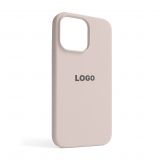 Чехол Full Silicone Case для Apple iPhone 14 Pro Max grey pink (73)