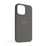 Чохол Full Silicone Case для Apple iPhone 14 Pro Max titanium grey (74)