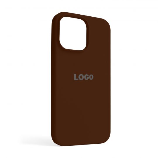 Чохол Full Silicone Case для Apple iPhone 14 Pro Max dark brown (75) - купити за 221.50 грн у Києві, Україні