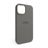 Чохол Full Silicone Case для Apple iPhone 15 titanium grey (74)