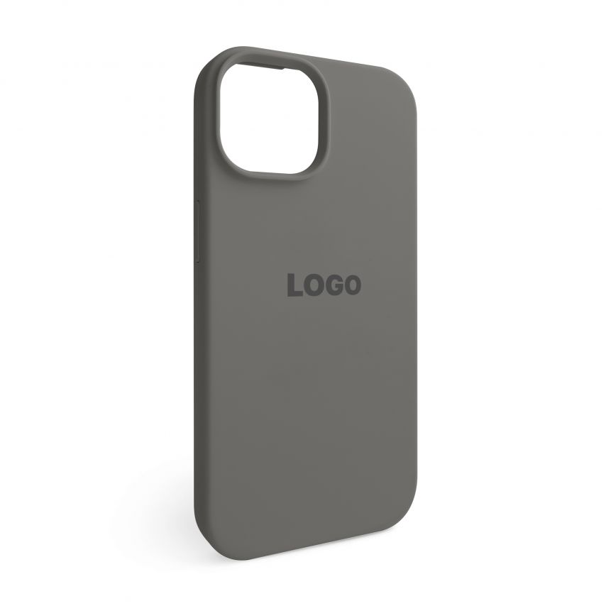 Чохол Full Silicone Case для Apple iPhone 15 titanium grey (74)