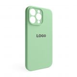 Чохол Full Silicone Case для Apple iPhone 15 Pro Max pistachio (71) закрита камера