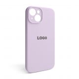 Чохол Full Silicone Case для Apple iPhone 15 lilac purple (72) закрита камера