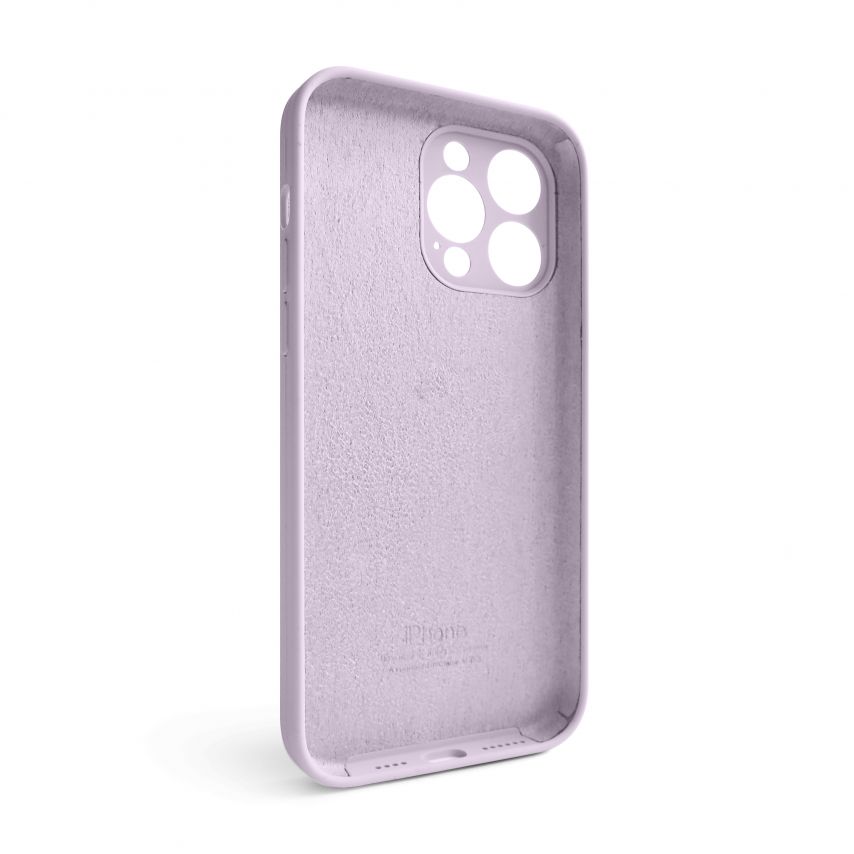 Чохол Full Silicone Case для Apple iPhone 15 Pro Max lilac purple (72) закрита камера