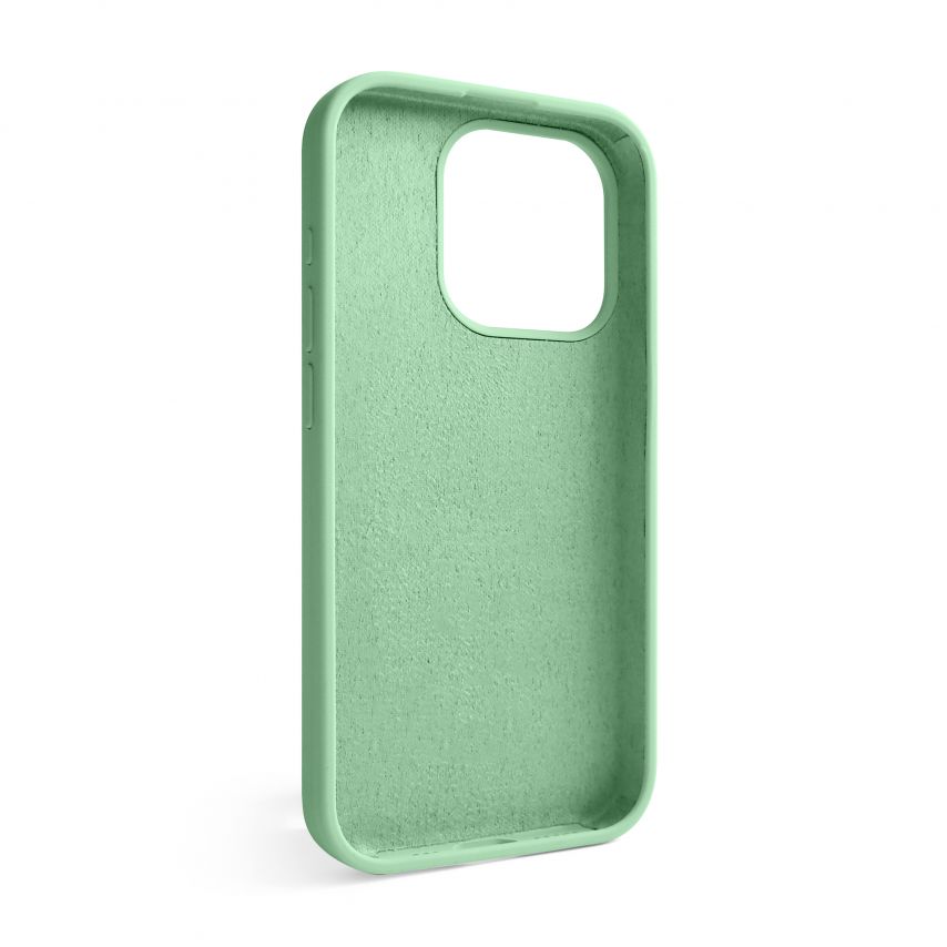 Чехол Full Silicone Case для Apple iPhone 15 Pro pistachio (71)