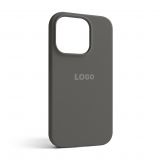 Чохол Full Silicone Case для Apple iPhone 15 Pro titanium grey (74)