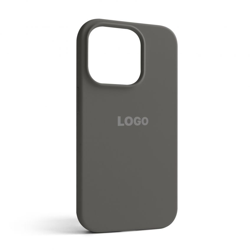 Чохол Full Silicone Case для Apple iPhone 15 Pro titanium grey (74)