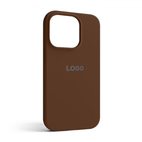 Чохол Full Silicone Case для Apple iPhone 15 Pro dark brown (75) - купити за 222.00 грн у Києві, Україні