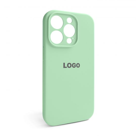Чохол Full Silicone Case для Apple iPhone 15 Pro pistachio (71) закрита камера - купити за 225.50 грн у Києві, Україні