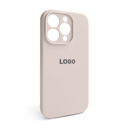 Чехол Full Silicone Case для Apple iPhone 15 Pro grey pink (73) закрытая камера - купить за 221.50 грн в Киеве, Украине