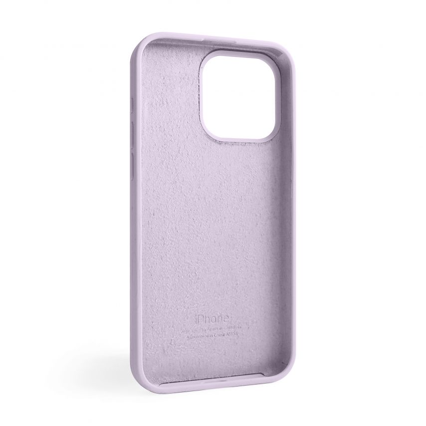 Чехол Full Silicone Case для Apple iPhone 15 Pro Max lilac purple (72)