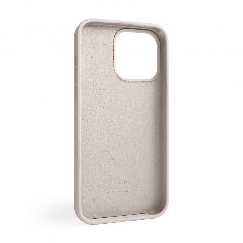 Чохол Full Silicone Case для Apple iPhone 15 Pro Max grey pink (73)