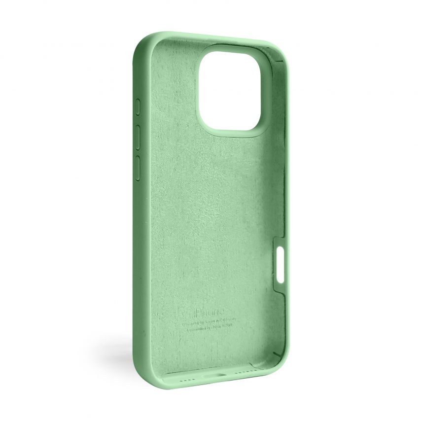 Чехол Full Silicone Case для Apple iPhone 16 Pro Max pistachio (71)