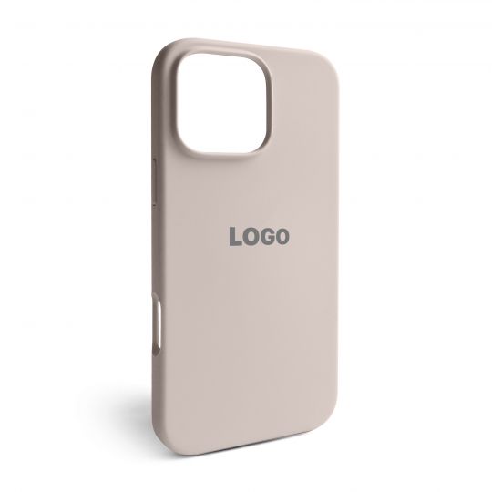 Чохол Full Silicone Case для Apple iPhone 16 Pro Max grey pink (73)