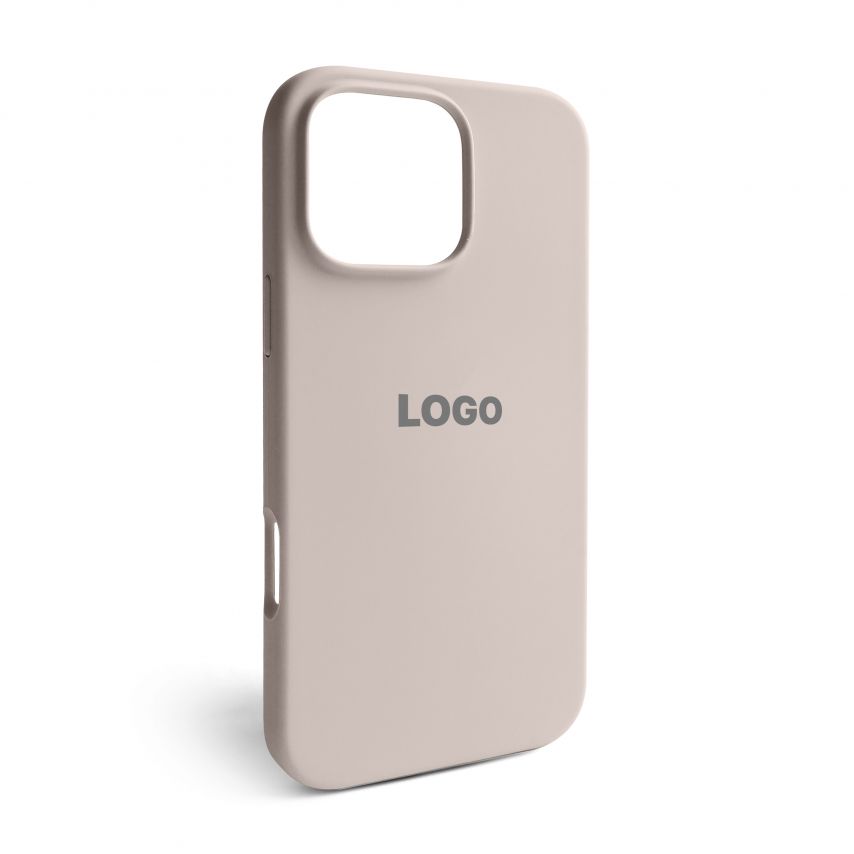 Чохол Full Silicone Case для Apple iPhone 16 Pro Max grey pink (73)