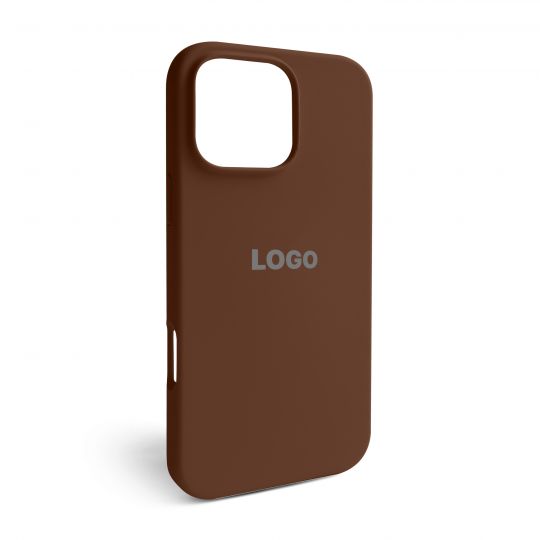 Чохол Full Silicone Case для Apple iPhone 16 Pro Max dark brown (75) - купити за 221.50 грн у Києві, Україні