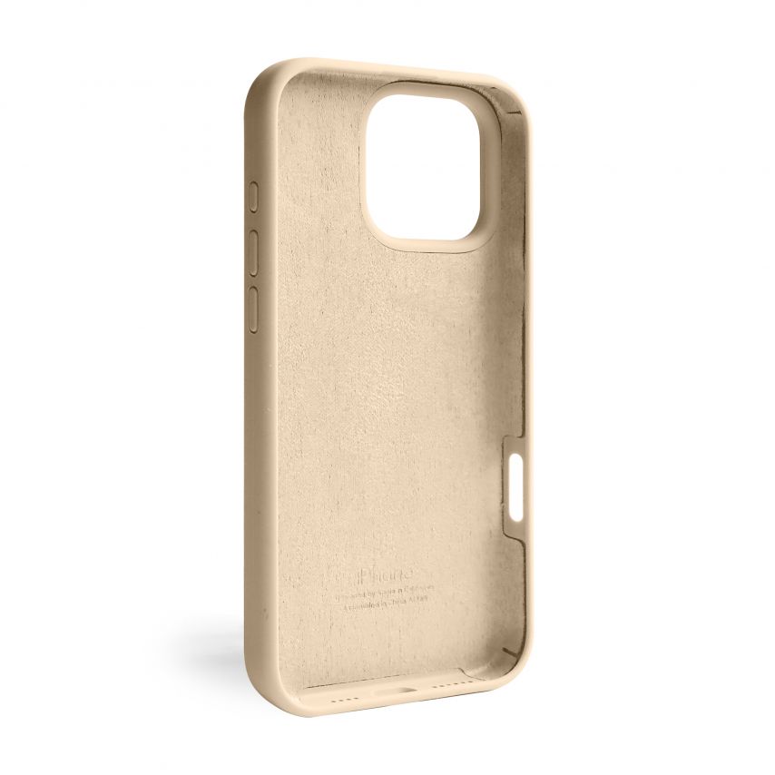 Чехол Full Silicone Case для Apple iPhone 16 Pro Max desert gold (76)