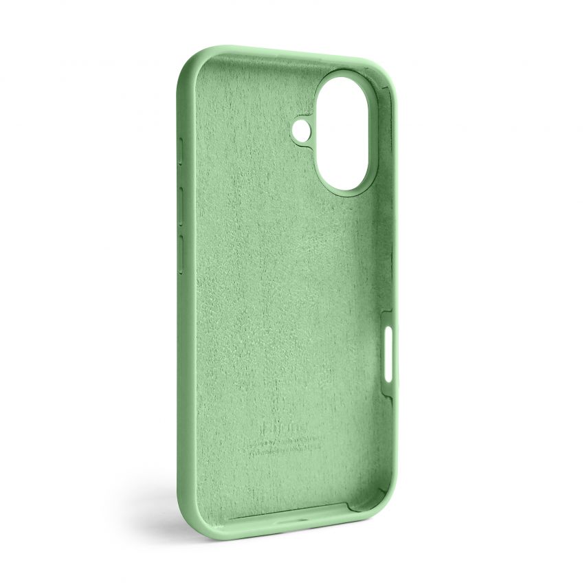 Чехол Full Silicone Case для Apple iPhone 16 pistachio (71)